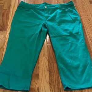 Faded Glory~Green Cropped~💚